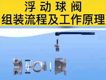 浮动球阀组装流程及工作原理